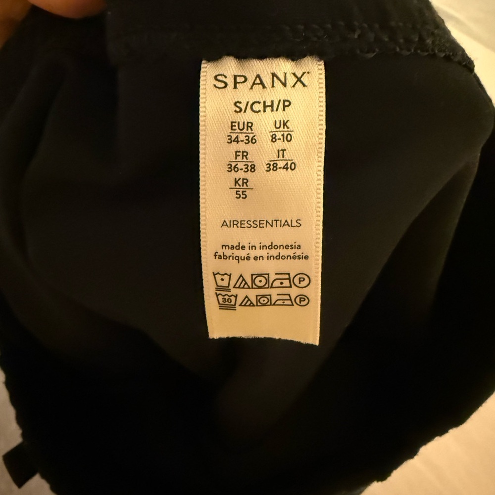 Spanx Airessentials - Black Drawstring Skort - image 3